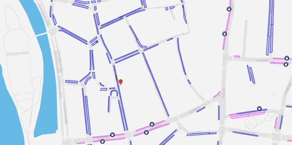 Tantra Club Prague 1 - New Town 1 Parkovací Mapa Tantra Club Praha 1 – Pštrossova 14